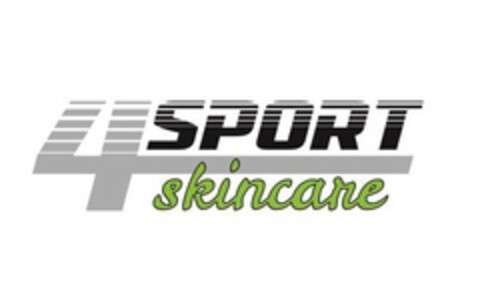 4 SPORT SKINCARE Logo (USPTO, 12/15/2017)