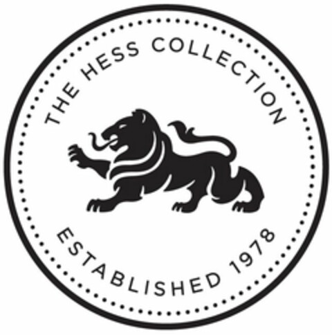 THE HESS COLLECTION ESTABLISHED 1978 Logo (USPTO, 30.01.2018)