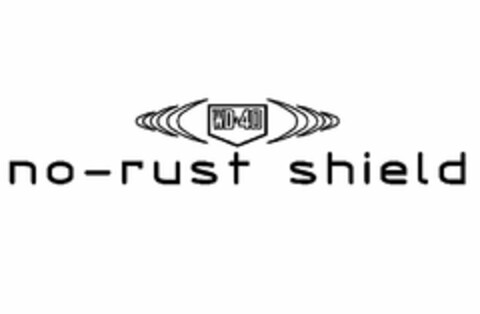 WD-40 NO-RUST SHIELD Logo (USPTO, 01.06.2018)