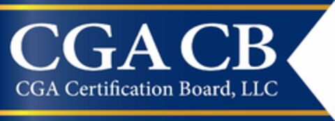 CGA CB CGA CERTIFICATION BOARD, LLC Logo (USPTO, 11.06.2018)