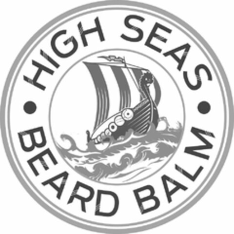·HIGH SEAS· BEARD BALM Logo (USPTO, 05.07.2018)