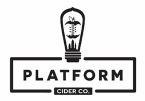 PLATFORM CIDER CO. Logo (USPTO, 13.02.2019)