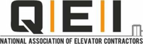 QEI NATIONAL ASSOCIATION OF ELEVATOR CONTRACTORS Logo (USPTO, 05/06/2019)