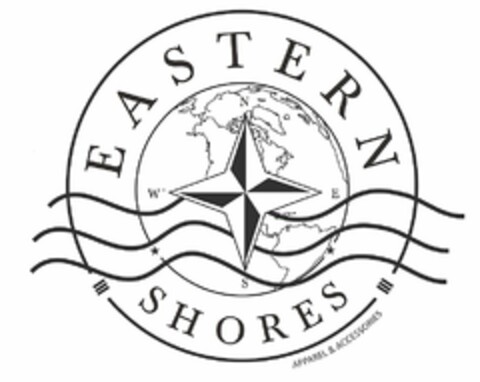 EASTERN SHORES APPAREL & ACCESSORIES N E S W Logo (USPTO, 03.07.2019)