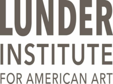 LUNDER INSTITUTE FOR AMERICAN ART Logo (USPTO, 08/07/2019)