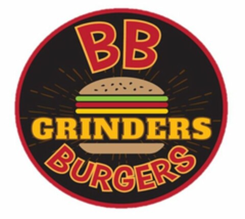 BB GRINDERS BURGERS Logo (USPTO, 25.08.2019)