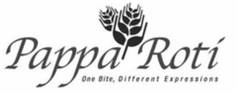 PAPPA ROTI ONE BITE, DIFFERENT EXPRESSIONS Logo (USPTO, 10.09.2019)