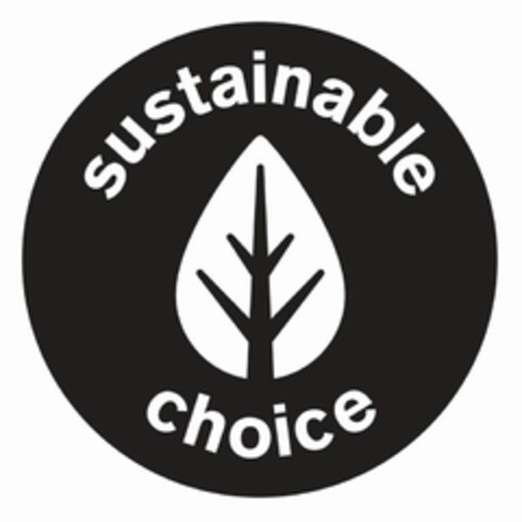 SUSTAINABLE CHOICE Logo (USPTO, 11/07/2019)