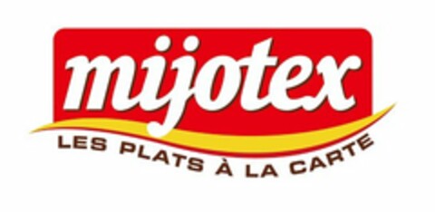 MIJOTEX LES PLATS À LA CARTE Logo (USPTO, 29.05.2020)
