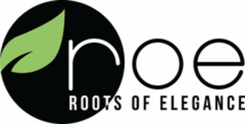 ROE ROOTS OF ELEGANCE Logo (USPTO, 09/20/2020)