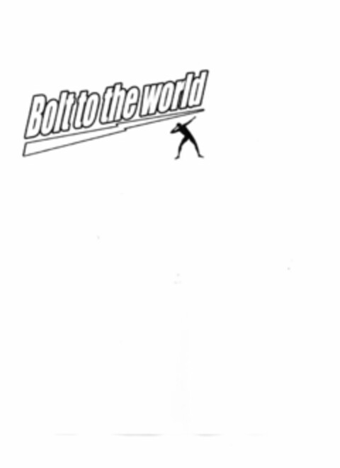 BOLT TO THE WORLD Logo (USPTO, 07.01.2009)