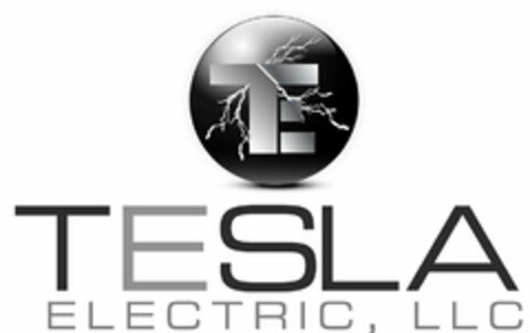 TESLA ELECTRIC, LLC TE Logo (USPTO, 02.02.2009)