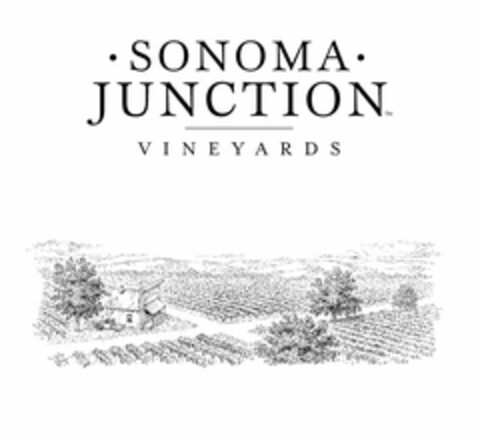 SONOMA JUNCTION VINEYARDS Logo (USPTO, 07/30/2009)