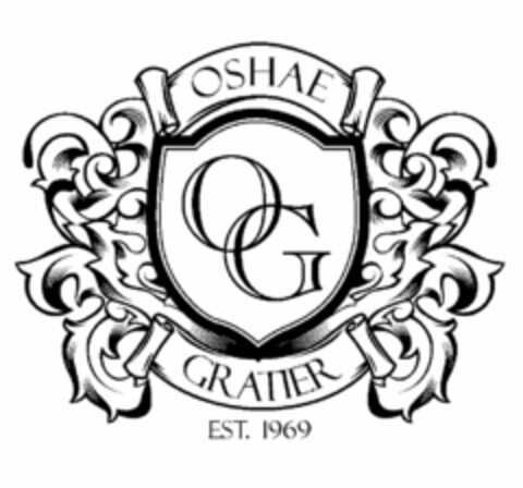 OG OSHAE GRATIER EST. 1969 Logo (USPTO, 10/05/2009)