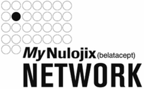 MY NULOJIX (BELATACEPT) NETWORK Logo (USPTO, 25.03.2010)