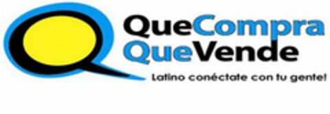 Q QUECOMPRA QUEVENDE LATINO CONÉCTATE CON TU GENTE! Logo (USPTO, 29.06.2010)