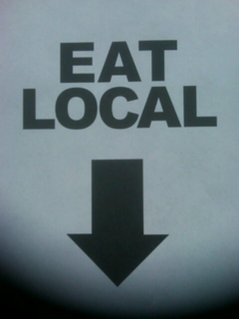 EAT LOCAL Logo (USPTO, 07/21/2010)