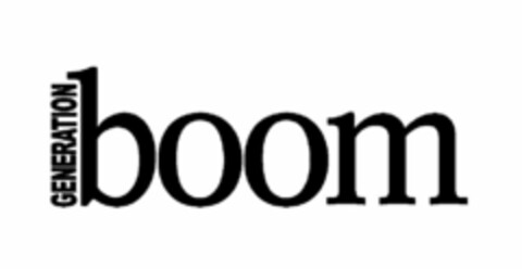 GENERATION BOOM Logo (USPTO, 16.09.2010)