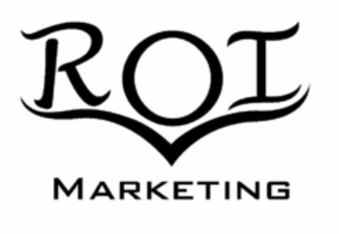 ROI MARKETING Logo (USPTO, 13.04.2011)