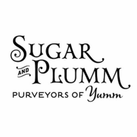 SUGAR AND PLUMM PURVEYORS OF YUMM Logo (USPTO, 08.07.2011)