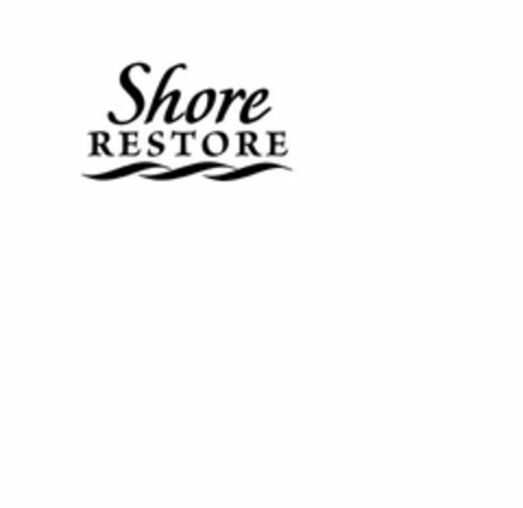 SHORE RESTORE Logo (USPTO, 07/27/2011)