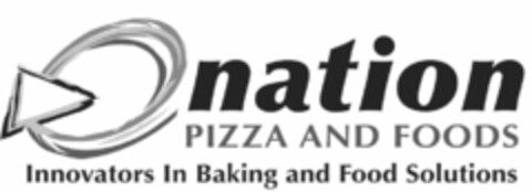 NATION PIZZA AND FOODS INNOVATORS IN BAKING AND FOOD SOLUTIONS Logo (USPTO, 25.10.2011)