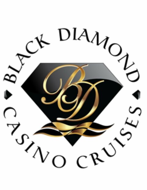 BD BLACK DIAMOND CASINO CRUISES Logo (USPTO, 18.07.2012)