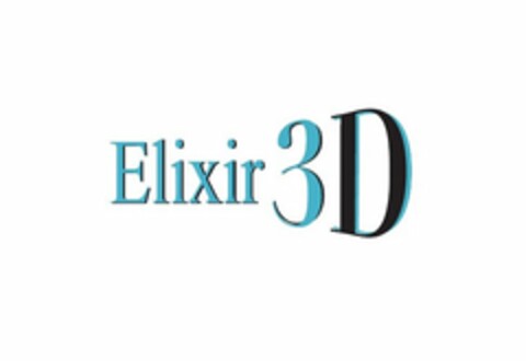 ELIXIR 3D Logo (USPTO, 01/25/2013)