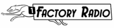1 FACTORY RADIO Logo (USPTO, 24.05.2013)