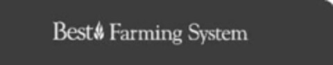 BEST FARMING SYSTEM Logo (USPTO, 11.12.2013)