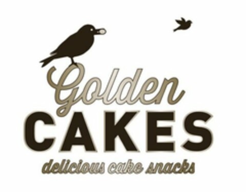 GOLDEN CAKES DELICIOUS CAKE SNACKS Logo (USPTO, 01/15/2014)