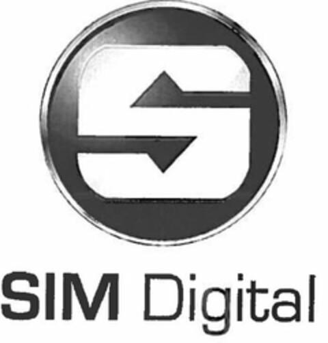 S SIM DIGITAL Logo (USPTO, 05.06.2014)