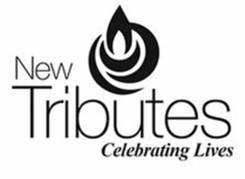 NEW TRIBUTES CELEBRATING LIVES Logo (USPTO, 10.10.2014)