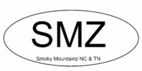 SMZ SMOKY MOUNTAINZ NC & TN Logo (USPTO, 29.01.2015)