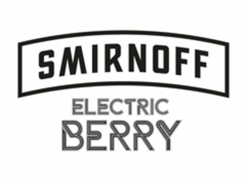 SMIRNOFF ELECTRIC BERRY Logo (USPTO, 09.02.2015)