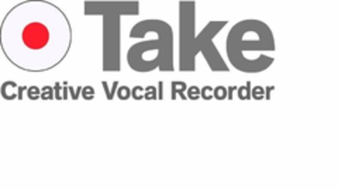 TAKE CREATIVE VOCAL RECORDER Logo (USPTO, 13.03.2015)