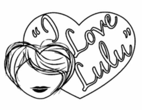 "I LOVE LULU" Logo (USPTO, 26.03.2015)