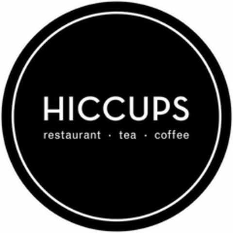 HICCUPS RESTAURANT · TEA  · COFFEE Logo (USPTO, 26.06.2015)