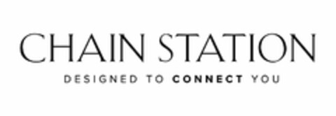 CHAIN STATION DESIGNED TO CONNECT YOU Logo (USPTO, 14.10.2015)