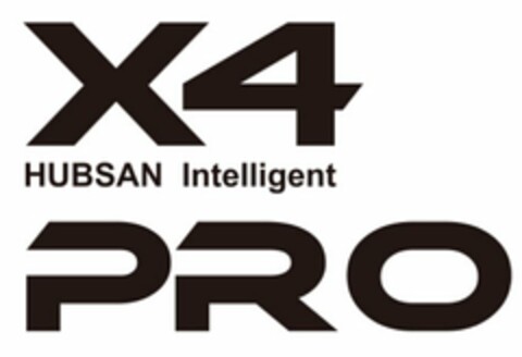 X4 HUBSAN INTELLIGENT PRO Logo (USPTO, 12/03/2015)