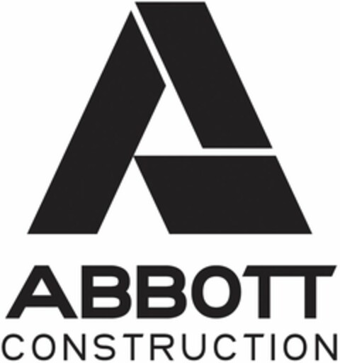 A ABBOTT CONSTRUCTION Logo (USPTO, 18.12.2015)