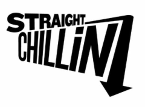 STRAIGHT CHILLIN Logo (USPTO, 22.01.2016)