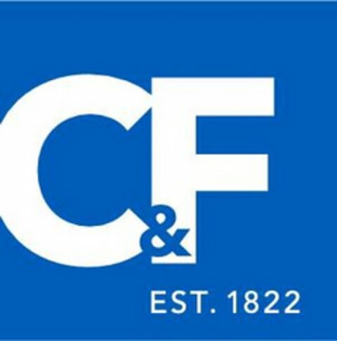 C&F EST. 1822 Logo (USPTO, 22.07.2016)