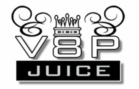 V8P JUICE Logo (USPTO, 08/07/2016)