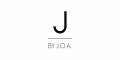 J BY J.O.A. Logo (USPTO, 10/17/2016)