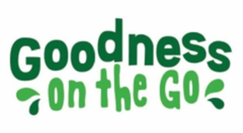 GOODNESS ON THE GO Logo (USPTO, 01/05/2017)