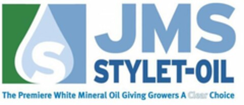 S JMS STYLET-OIL THE PREMIERE WHITE MINERAL OIL GIVING GROWERS A CLEAR CHOICE Logo (USPTO, 12.01.2017)