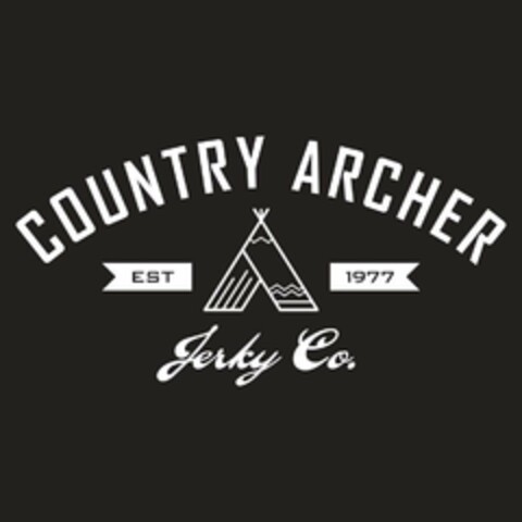 COUNTRY ARCHER JERKY CO. EST. 1977 Logo (USPTO, 21.07.2017)