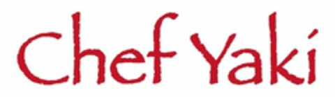 CHEF YAKI Logo (USPTO, 08/14/2017)