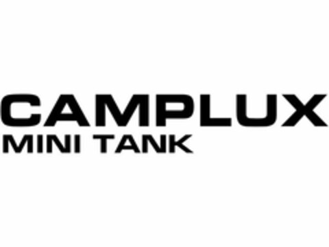 CAMPLUX MINI TANK Logo (USPTO, 28.02.2018)